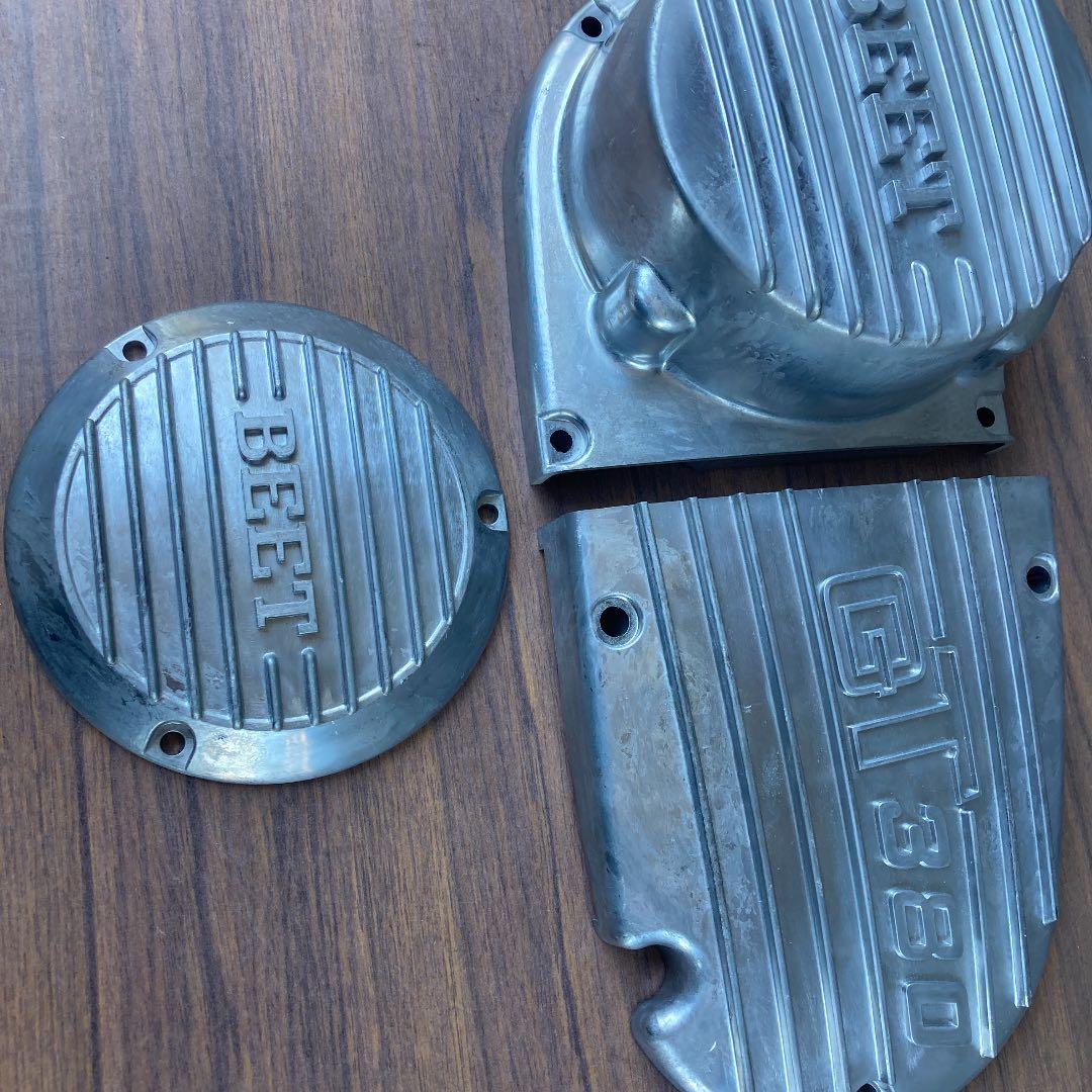 ＧＴ３８０ポイント ダイナモ スプロケカバー 3点 検索 BEET サンパチ