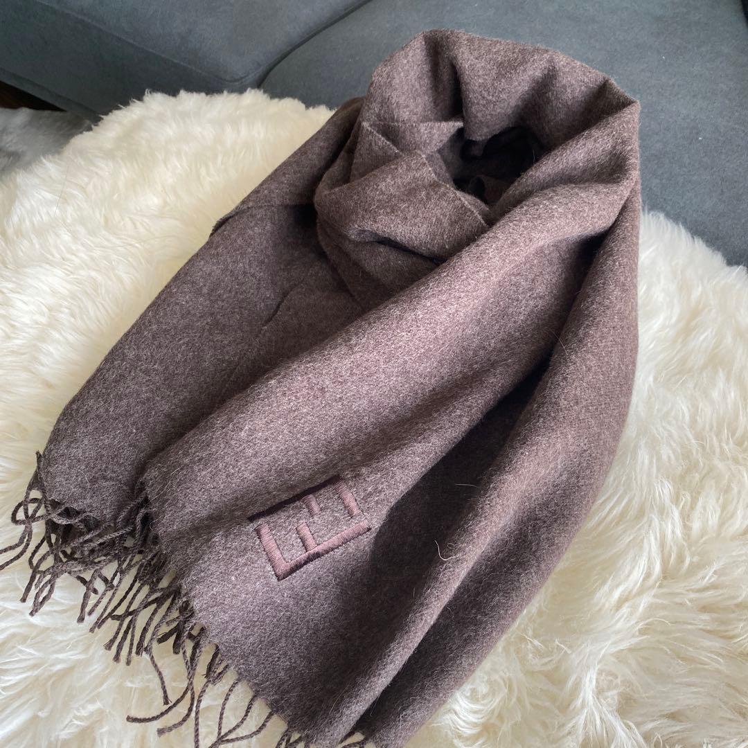 ♡FENDI♡ウールアンゴラ混　マフラー　ブラウン