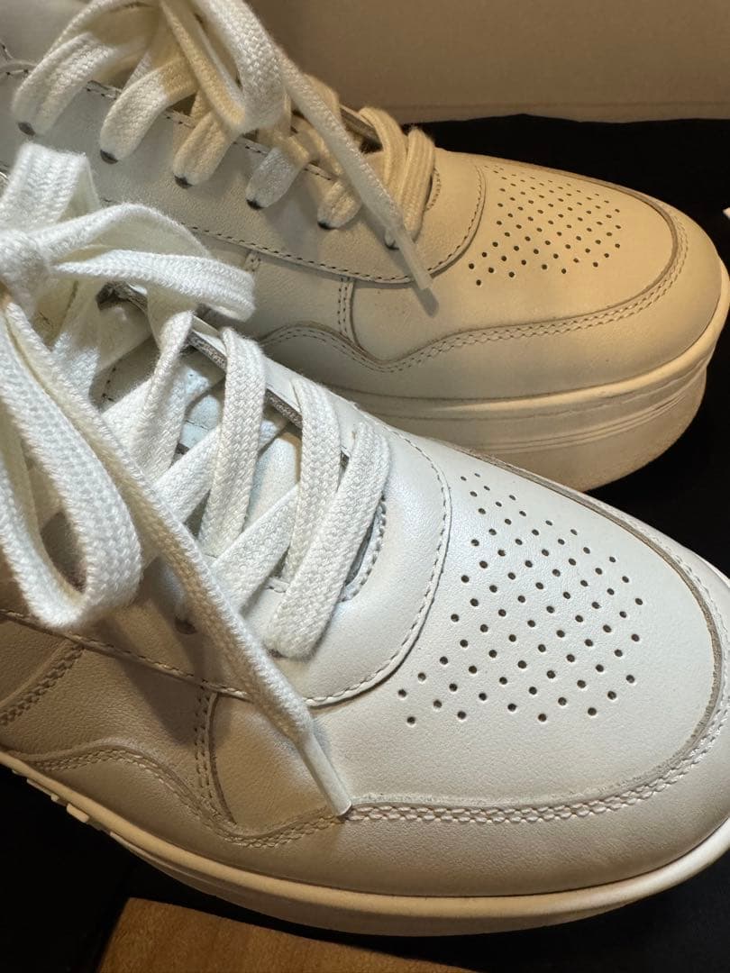 CELINE ブロックスニーカーウェッジアウトソール 厚底 スニーカー 37cm