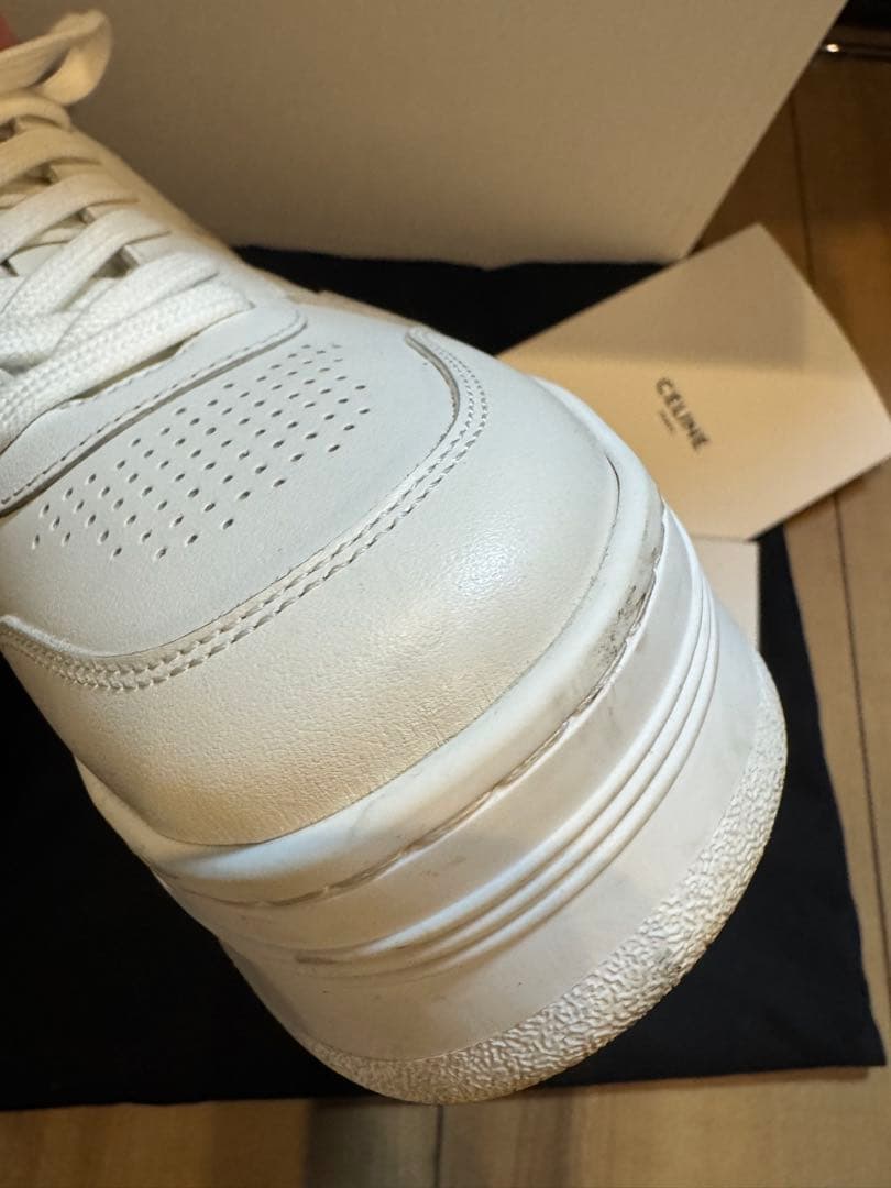 CELINE ブロックスニーカーウェッジアウトソール 厚底 スニーカー 37cm