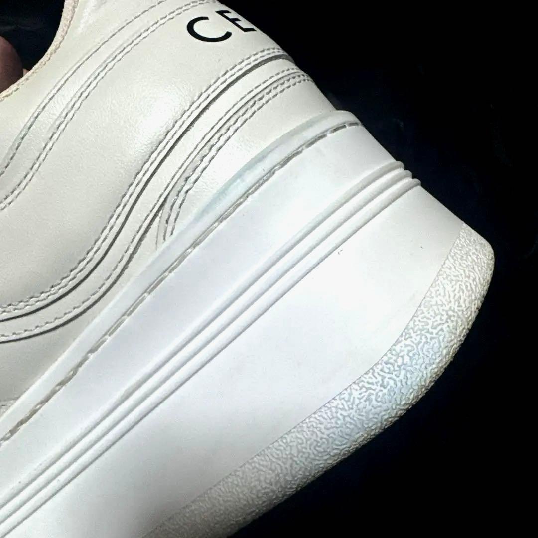 CELINE ブロックスニーカーウェッジアウトソール 厚底 スニーカー 37cm