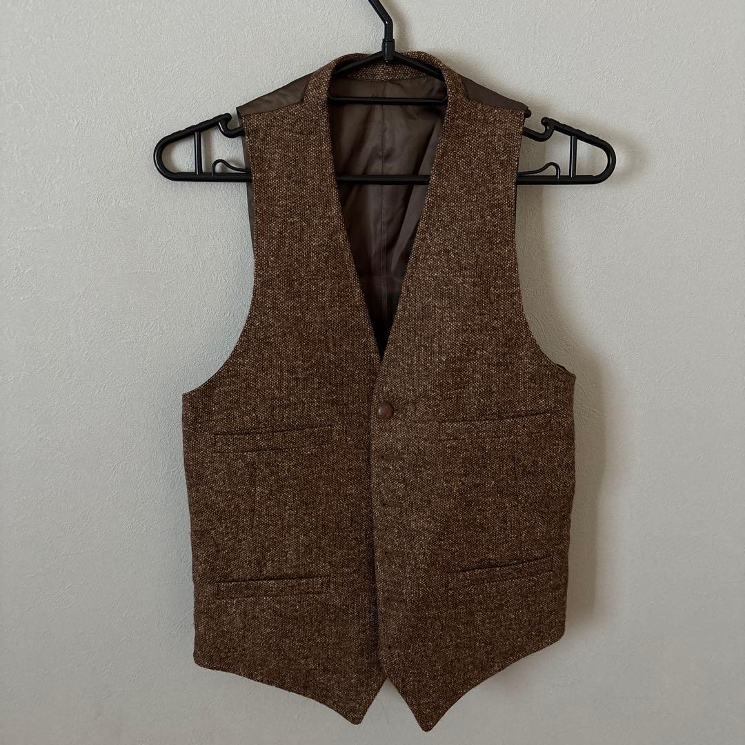 brooks brothers ブラウン　3ピース　ジャケット　パンツ　ベスト