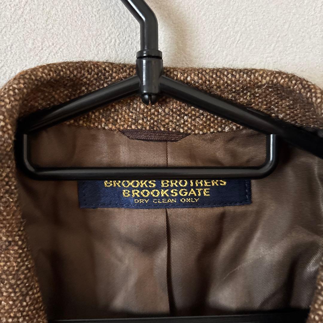 brooks brothers ブラウン　3ピース　ジャケット　パンツ　ベスト