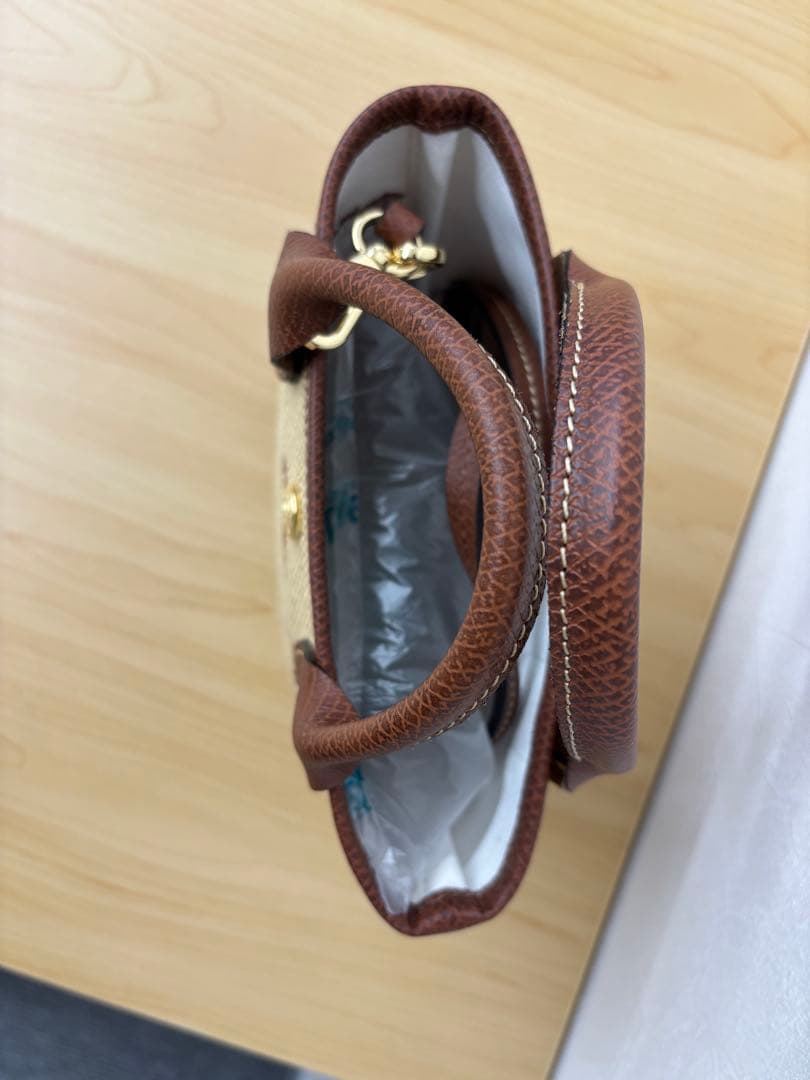 【新品・未使用】LONGCHAMP カゴバッグミニショルダー