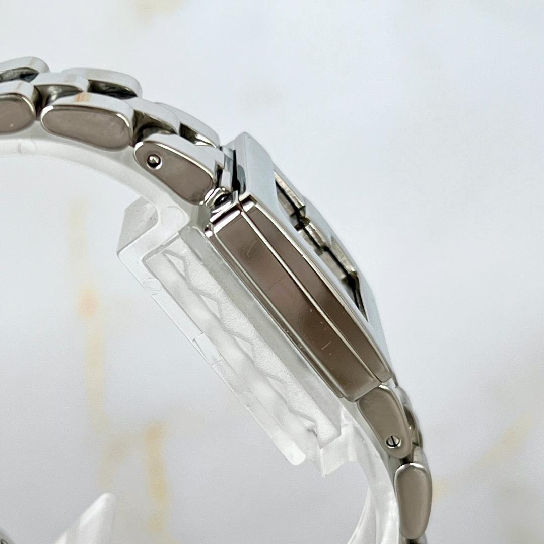 【稼働品】グッチ GUCCI 3600L Gフェイス スクエア レディース腕時計
