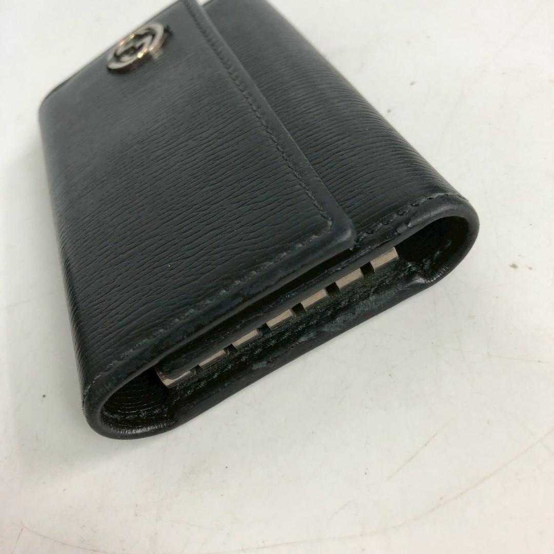 GUCCI グッチ GGキャンバス キーケース ブラック レディース ブランド