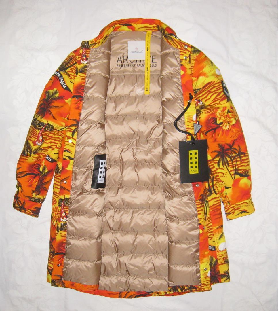 MONCLER PALM ANGELS モンクレール ダウンコートHawaii柄