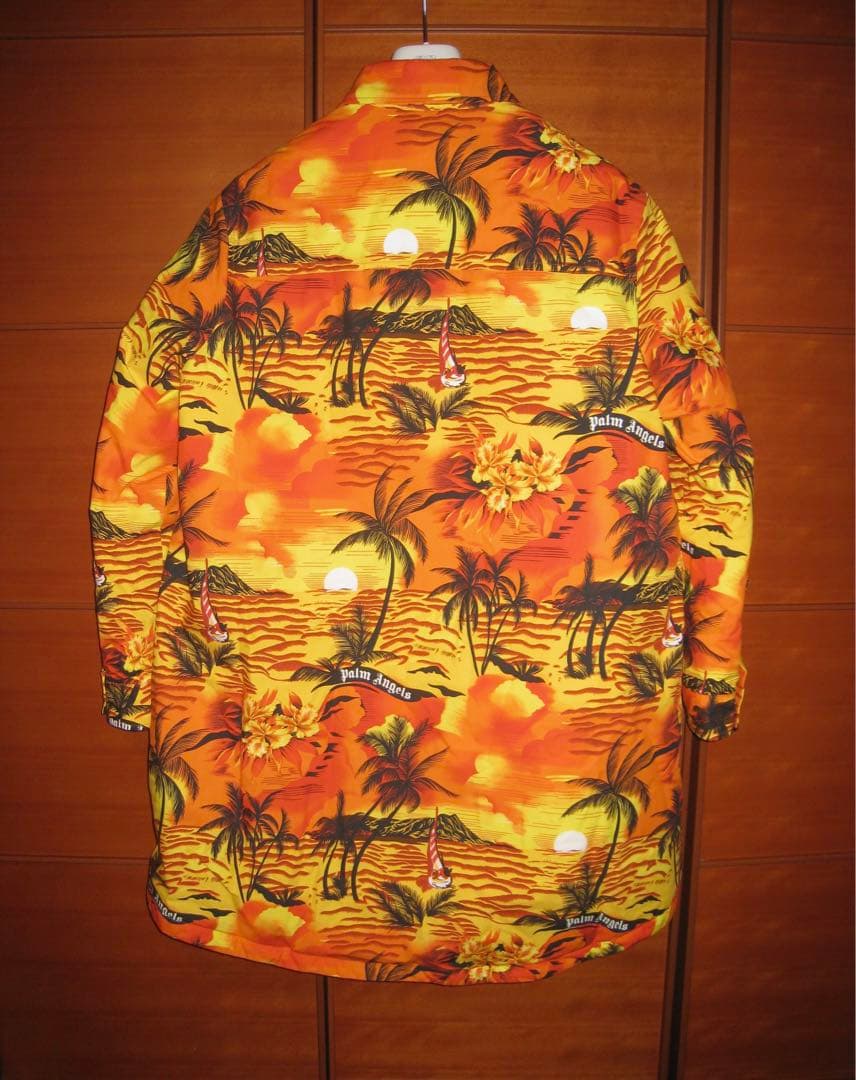 MONCLER PALM ANGELS モンクレール ダウンコートHawaii柄