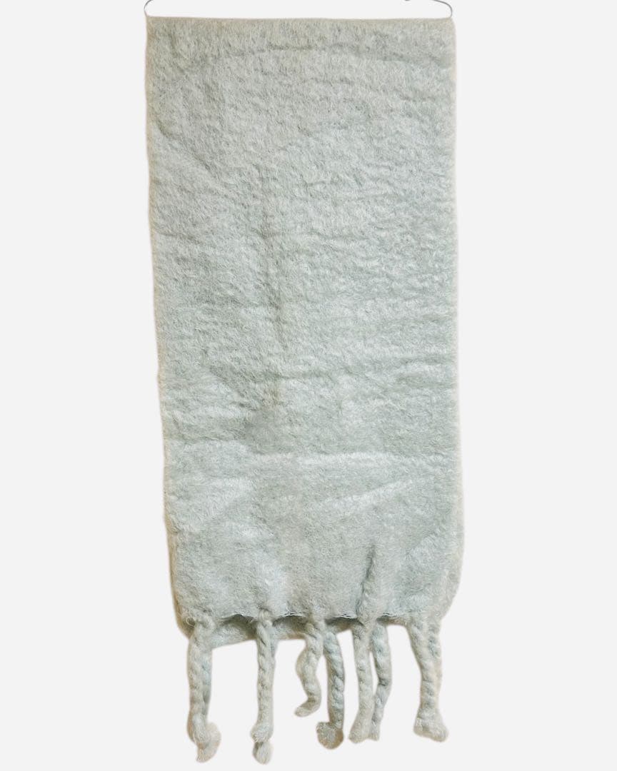 JIL SANDER+ モヘアマフラー スカイブルー