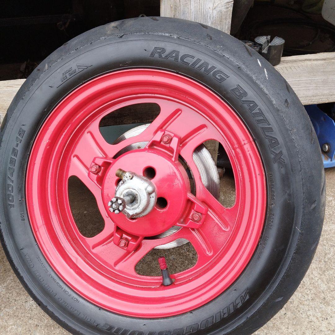 今日だけ　美品ＹＳＲ５０ ＹＳＲ８０ 前後ホイールタイヤ付き