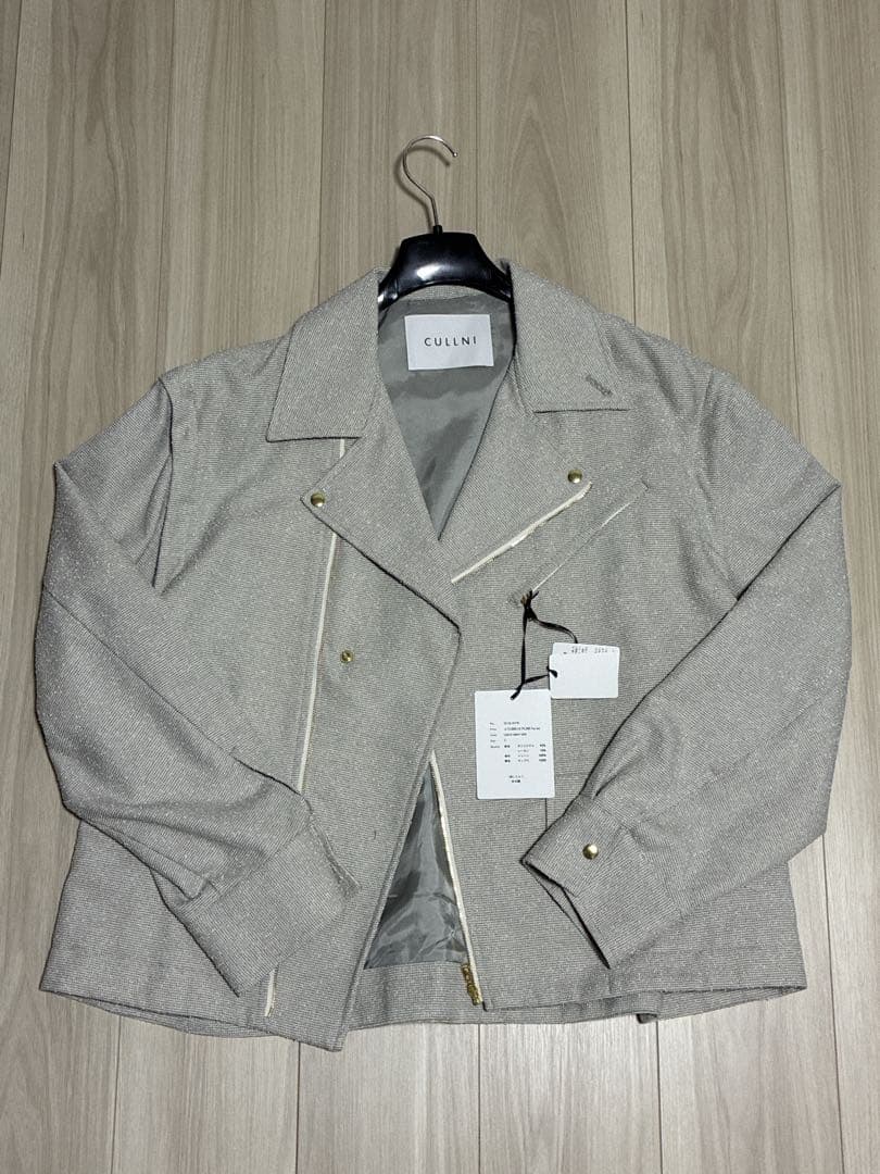 CULLNI グレー テーラードジャケット 2