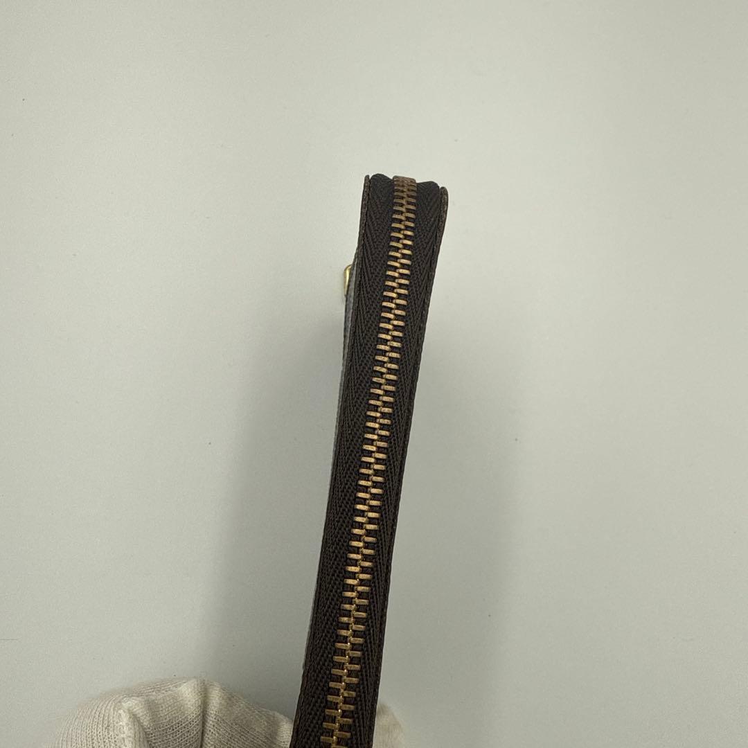 Louis Vuitton レザー 6連キーケース ブラウン