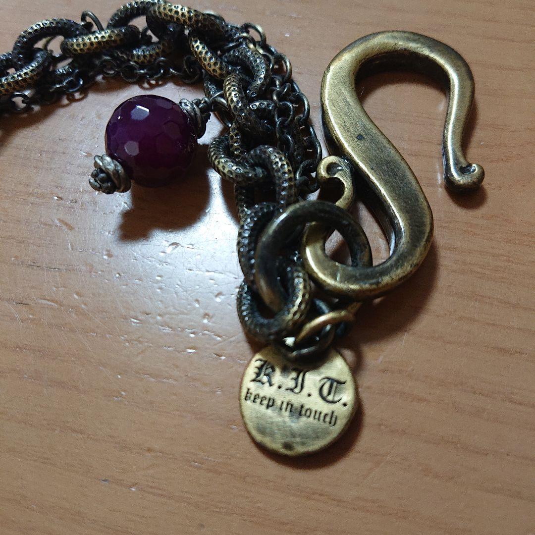 ytokki_ K.I.T. ウォレットチェーン ゴールド ブロンズ