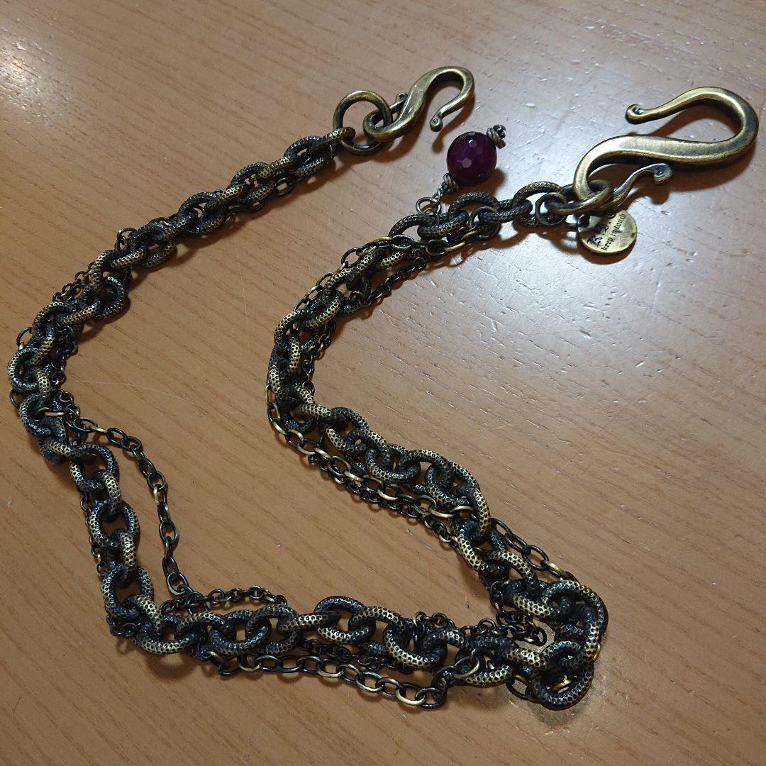 ytokki_ K.I.T. ウォレットチェーン ゴールド ブロンズ