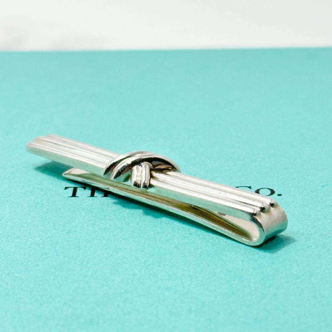 Tiffany シグネチャー　クロス　ネクタイピン　Ag925 タイピン
