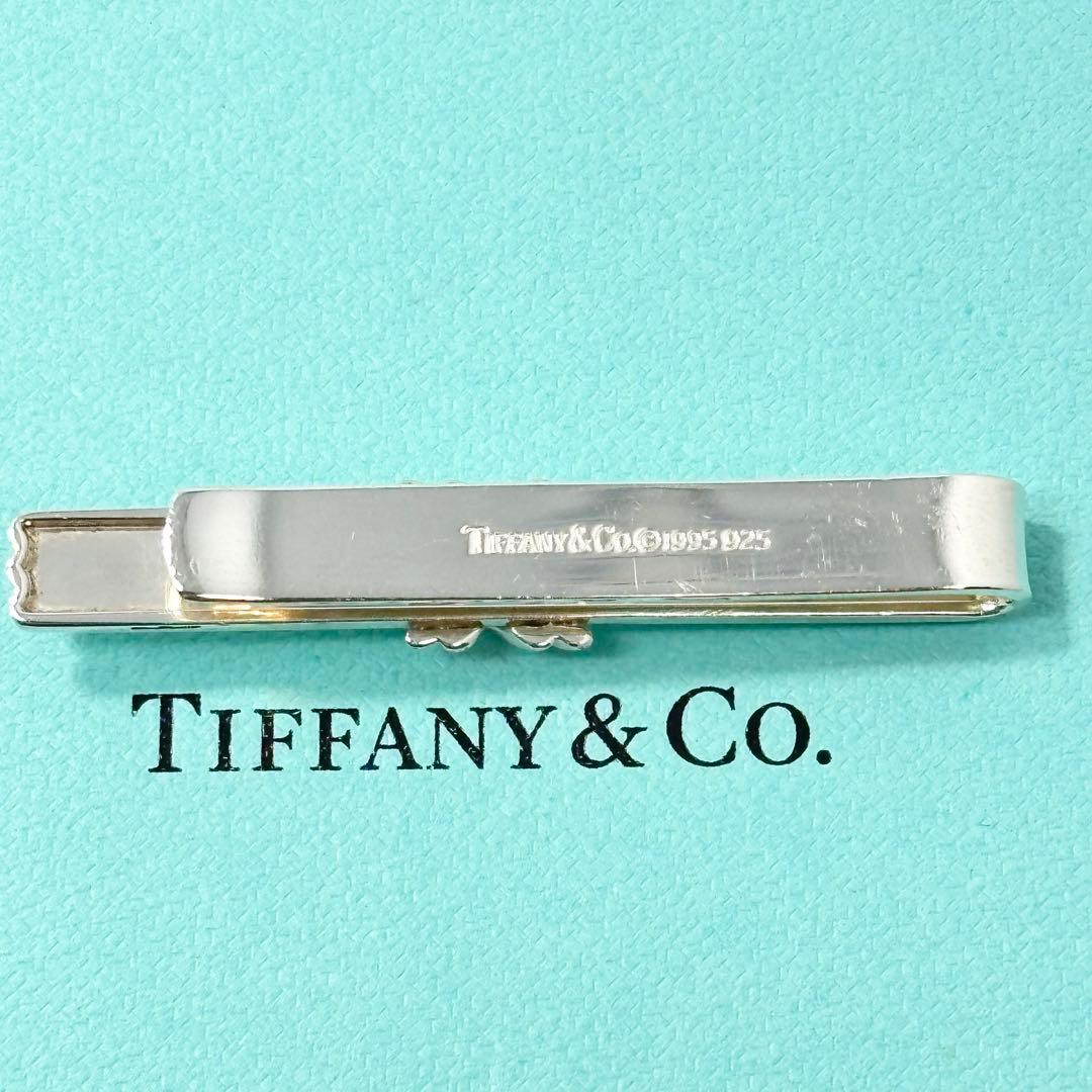 Tiffany シグネチャー　クロス　ネクタイピン　Ag925 タイピン