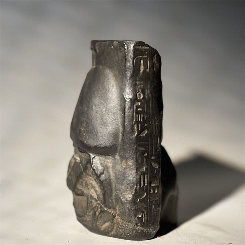 彫像ラムセス2世胸像 書棚 リビングテーブル 装飾品 現代工芸品 美術品 置物