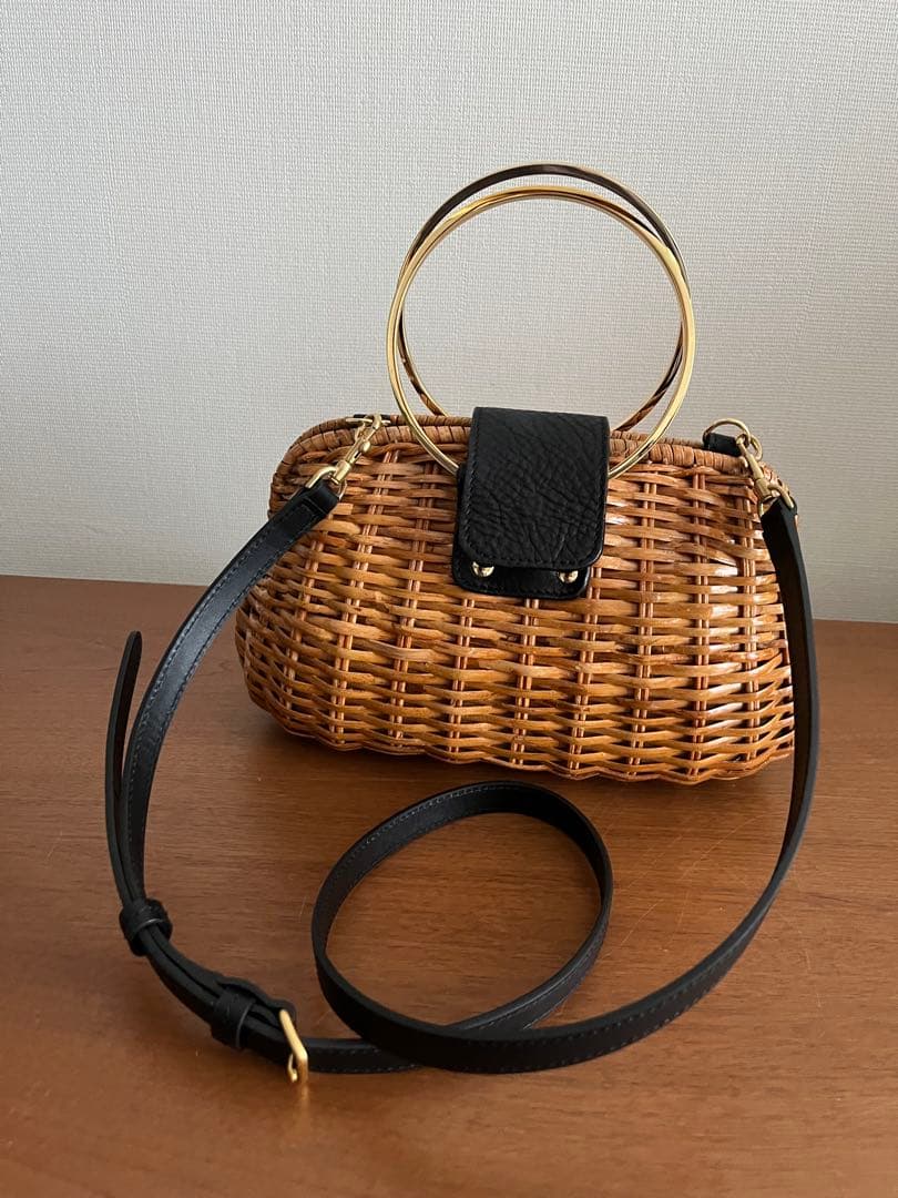 VIOLADORO 籐 かごバッグ