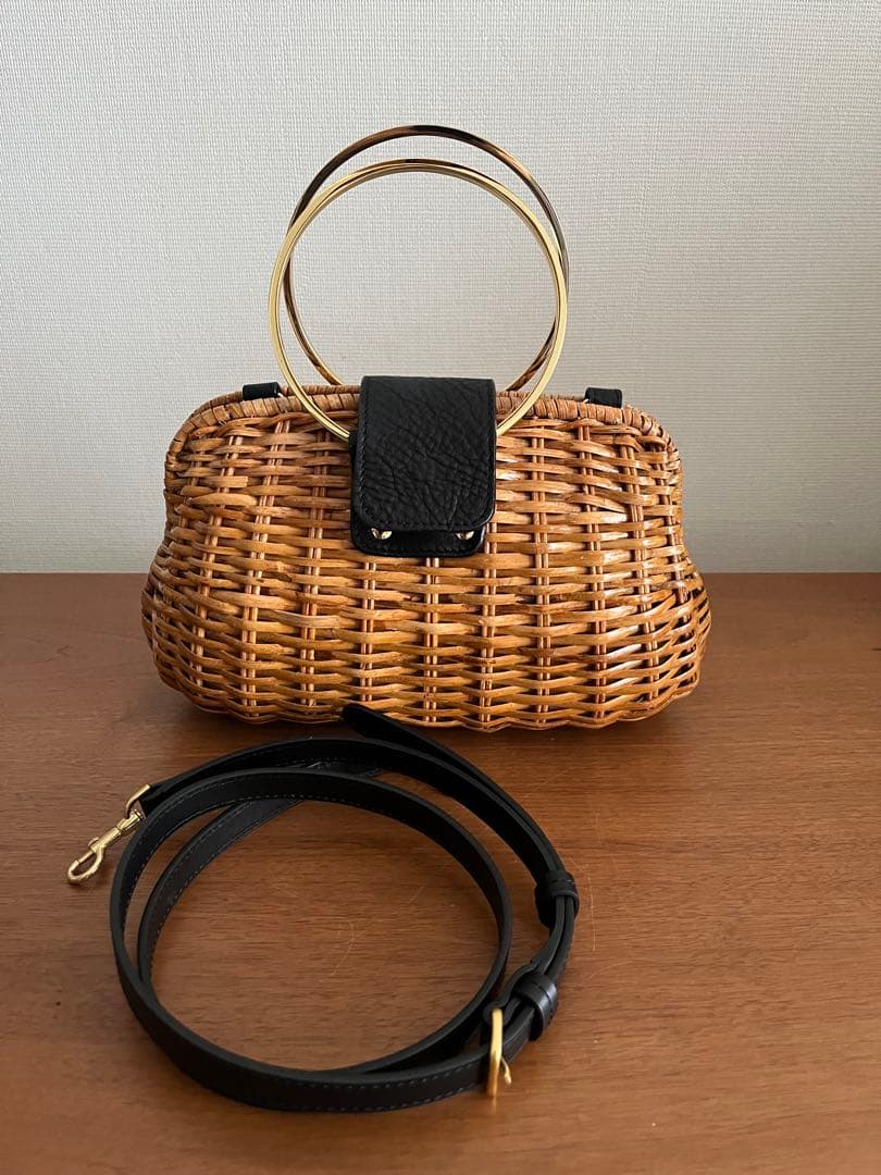 VIOLADORO 籐 かごバッグ