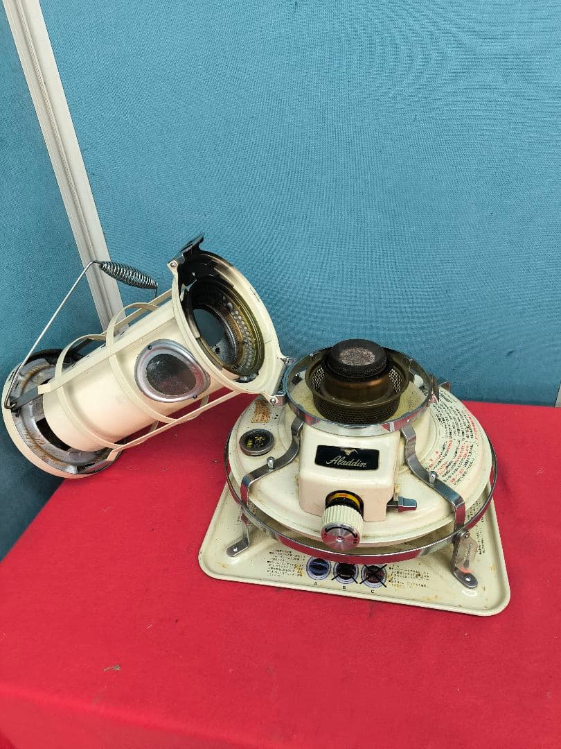 アラジン 開放式石油ストーブ しん式・自然対流型　J390001　替え芯付