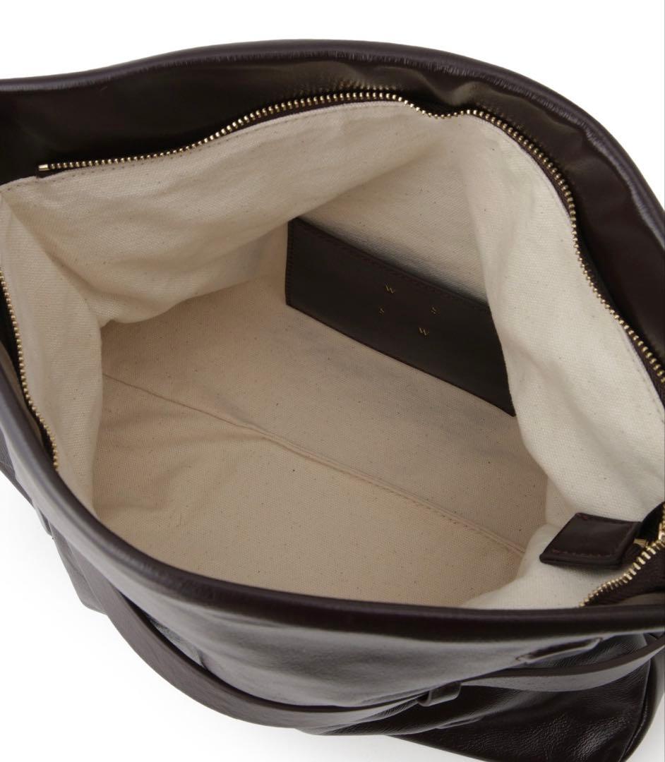 SALON adam et rope’ W Sレザー2WAYクラッチショルダー