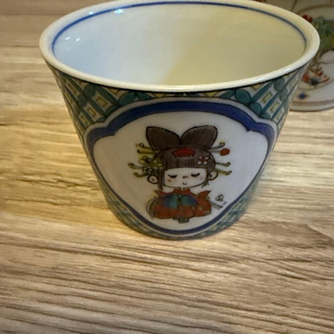 【未使用】水森亜土　九谷焼　4点セット