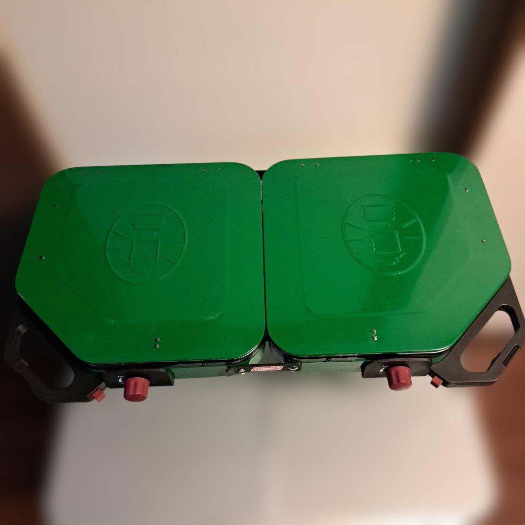 コールマン フォールディングLPツーバーナーストーブ　美品❗ 廃盤 稀少品❗