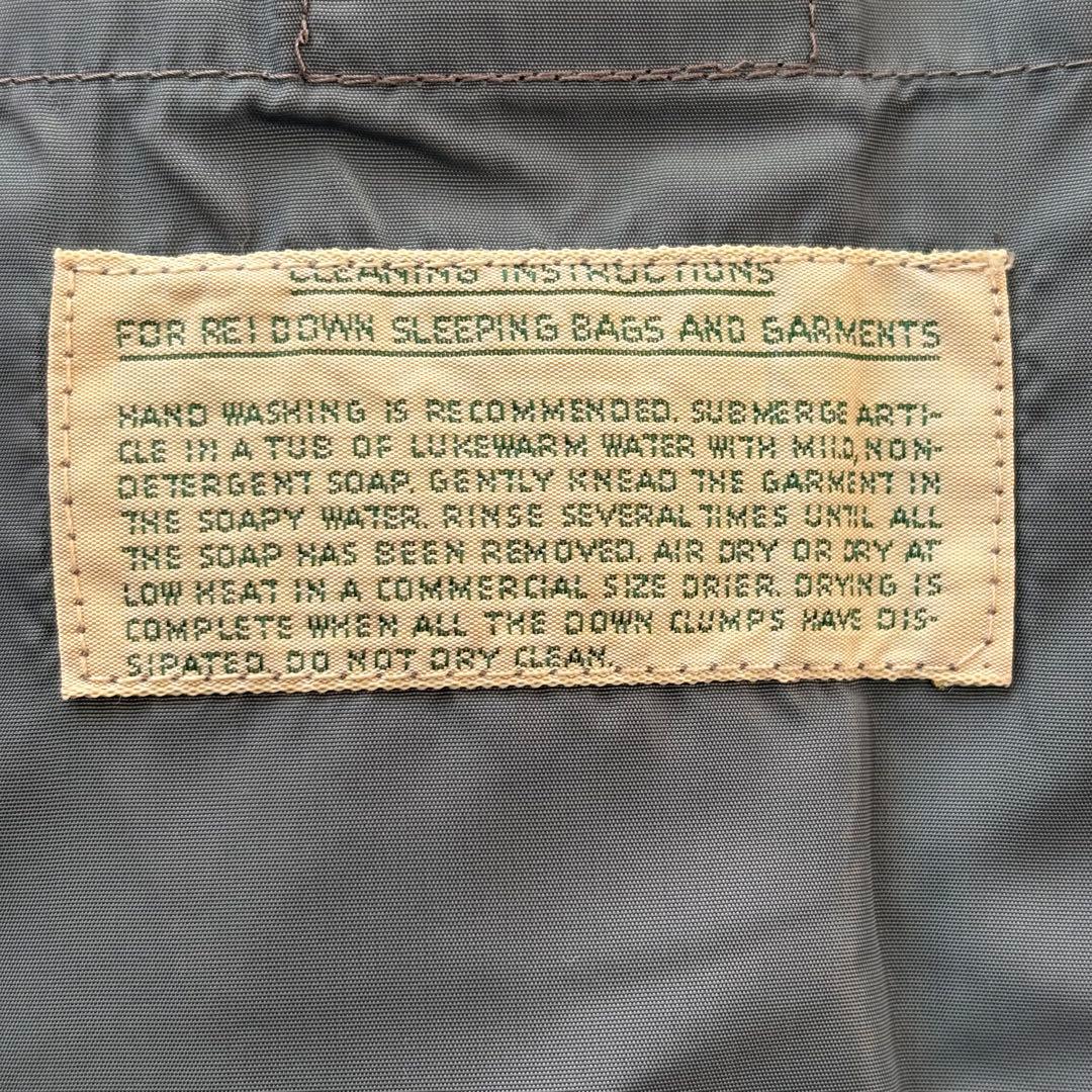 Vintage ビンテージ 80s REI アールイーアイ グースダウンベスト