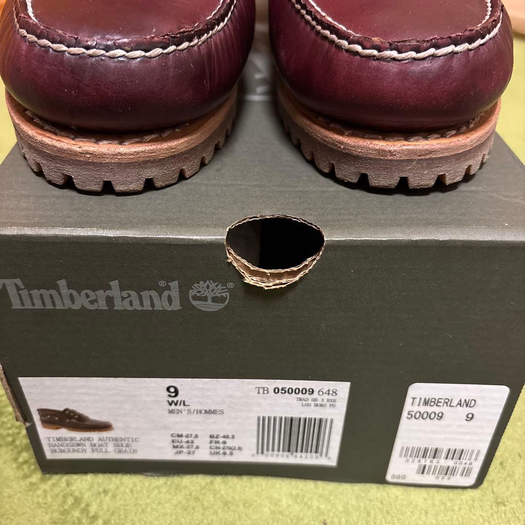 Timberland デッキシューズ ダークブラウン