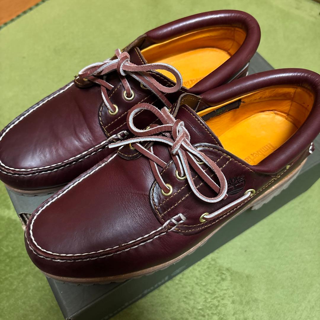 Timberland デッキシューズ ダークブラウン