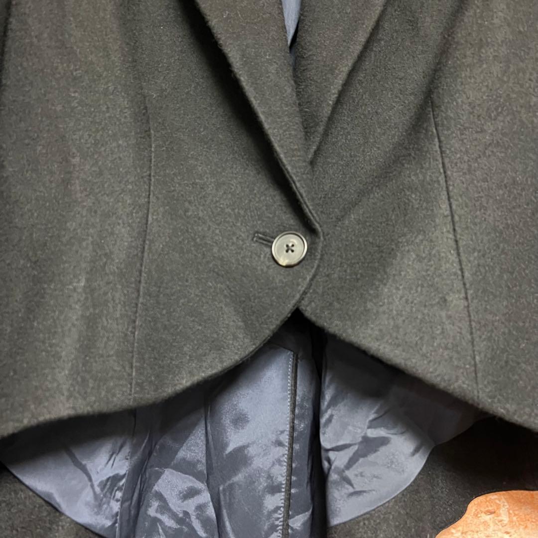 (新品未使用タグ付き)ラルフローレン　ピークドラペルテーラドジャケット　黒色