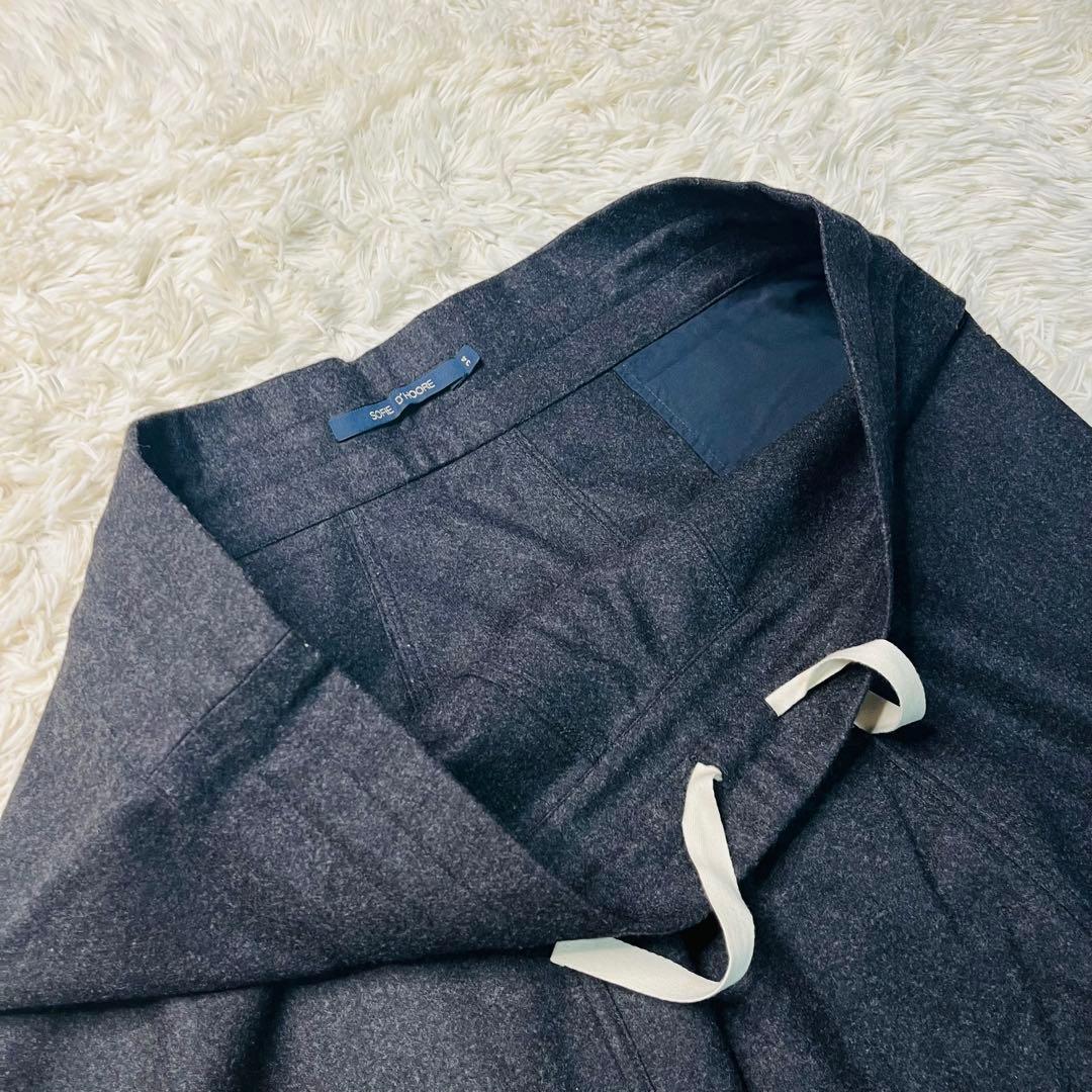 SOFIE D'HOORE ウール サルエルパンツ スロベニア製 34