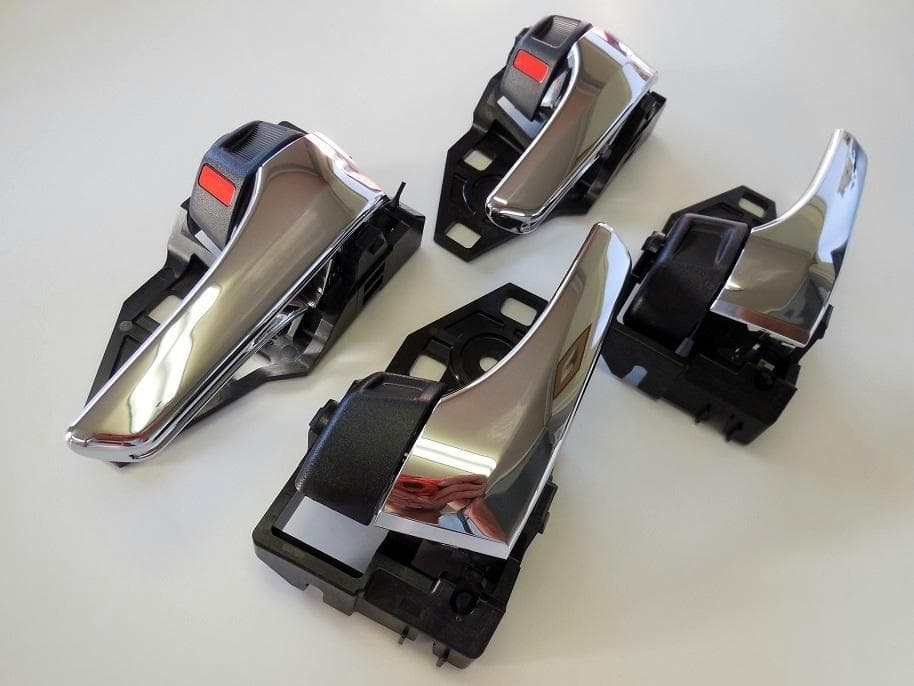 30系プリウス 40系プリウスα　純正 メッキインナードアハンドル 1台分セット