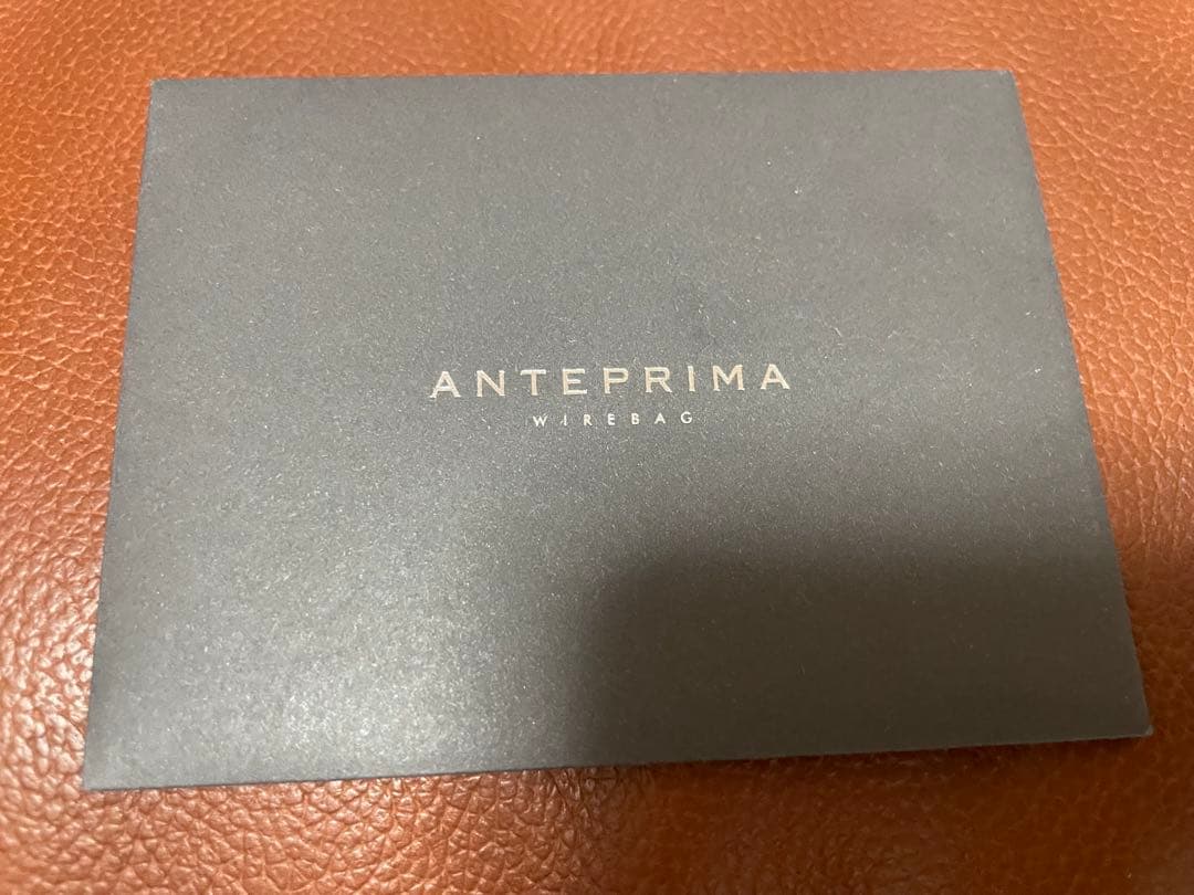 アンテプリマ　イントレッチオ　ミニアトゥーラ　ショルダー　ネイビー　美品