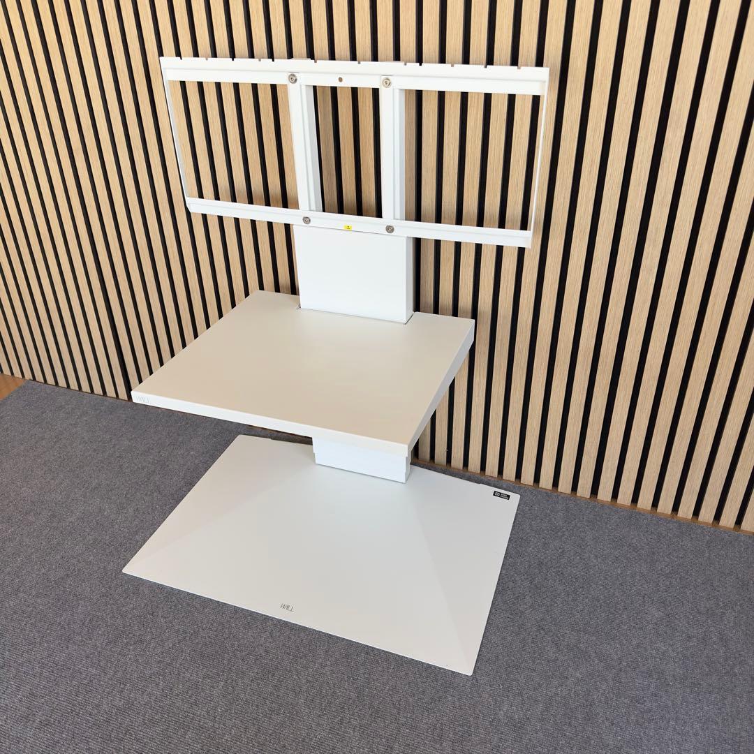 EQUALS イコールズ テレビスタンド WALL V3 ロータイプ 棚板付