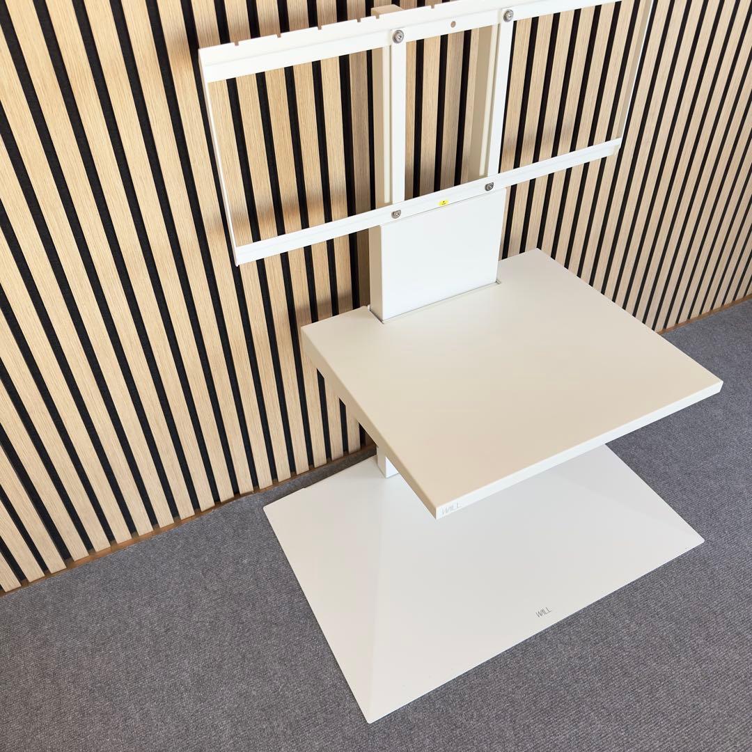 EQUALS イコールズ テレビスタンド WALL V3 ロータイプ 棚板付