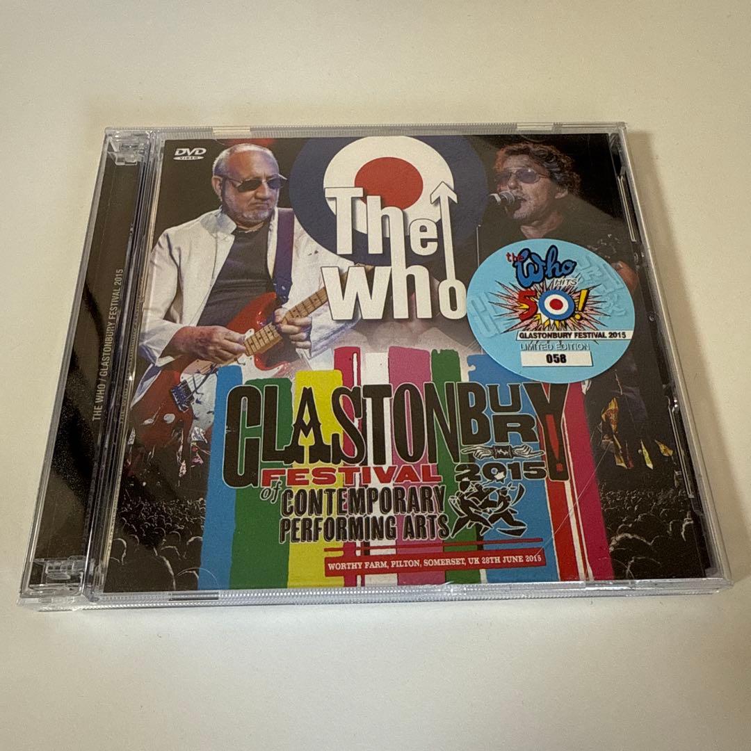 ミュージック The Who Glastonbury Festival 2015 DVD