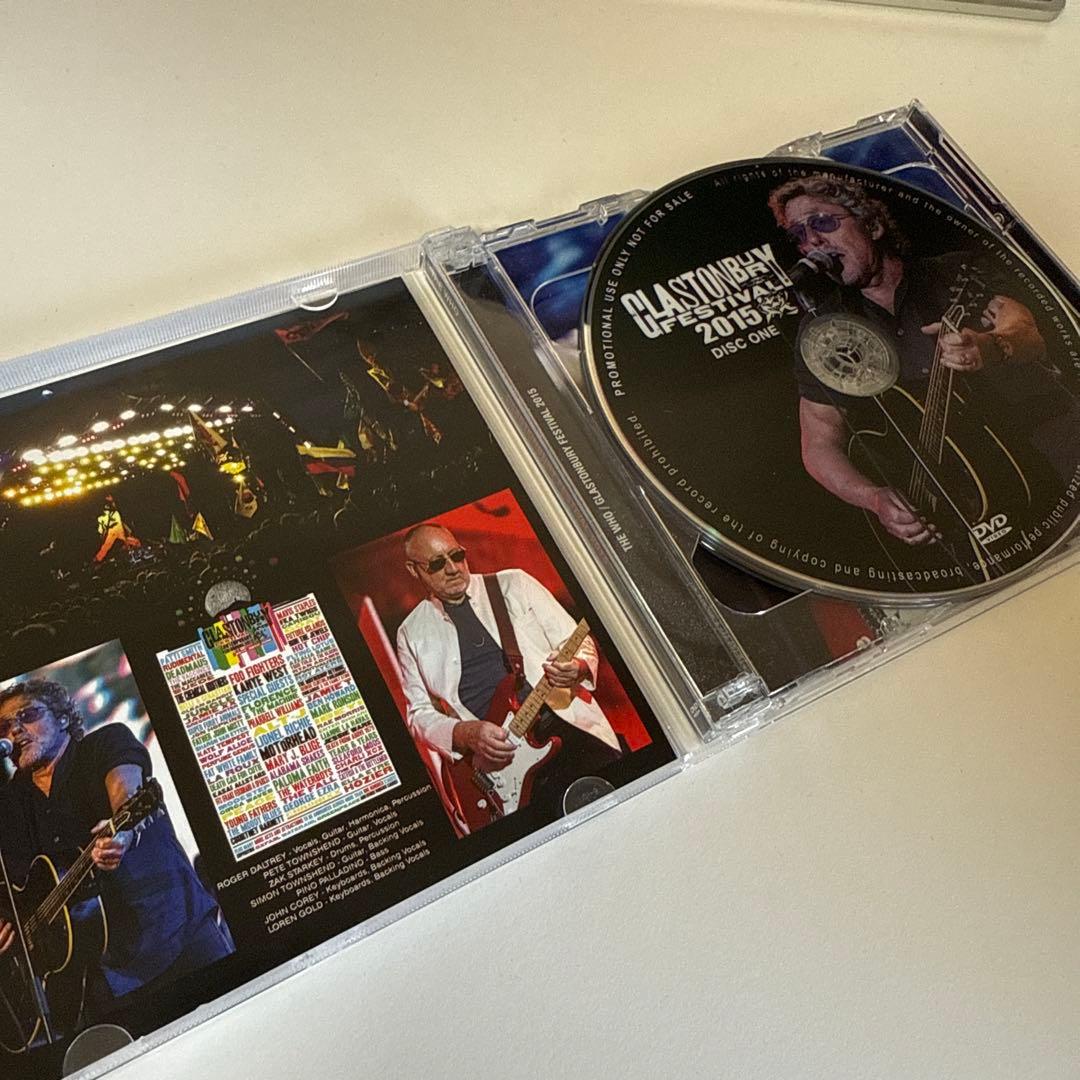 ミュージック The Who Glastonbury Festival 2015 DVD