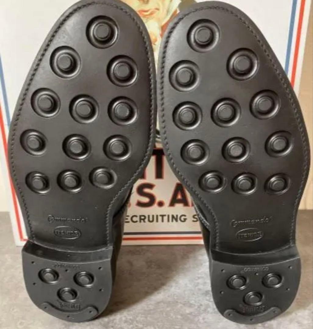 SANDERS ミリタリーオフィサーシューズ UK7.5