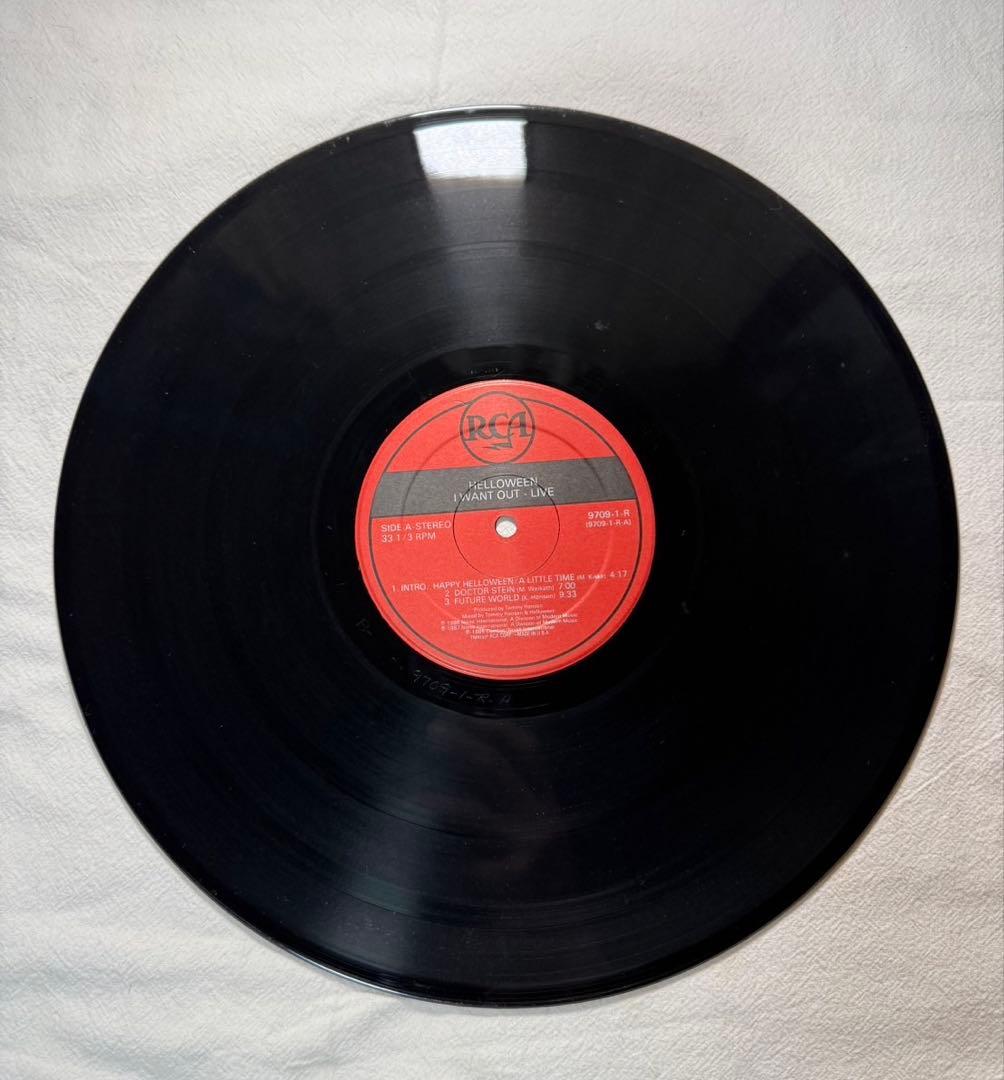 HELLOWEEN / I WANT OUT LIVE 12インチ LP