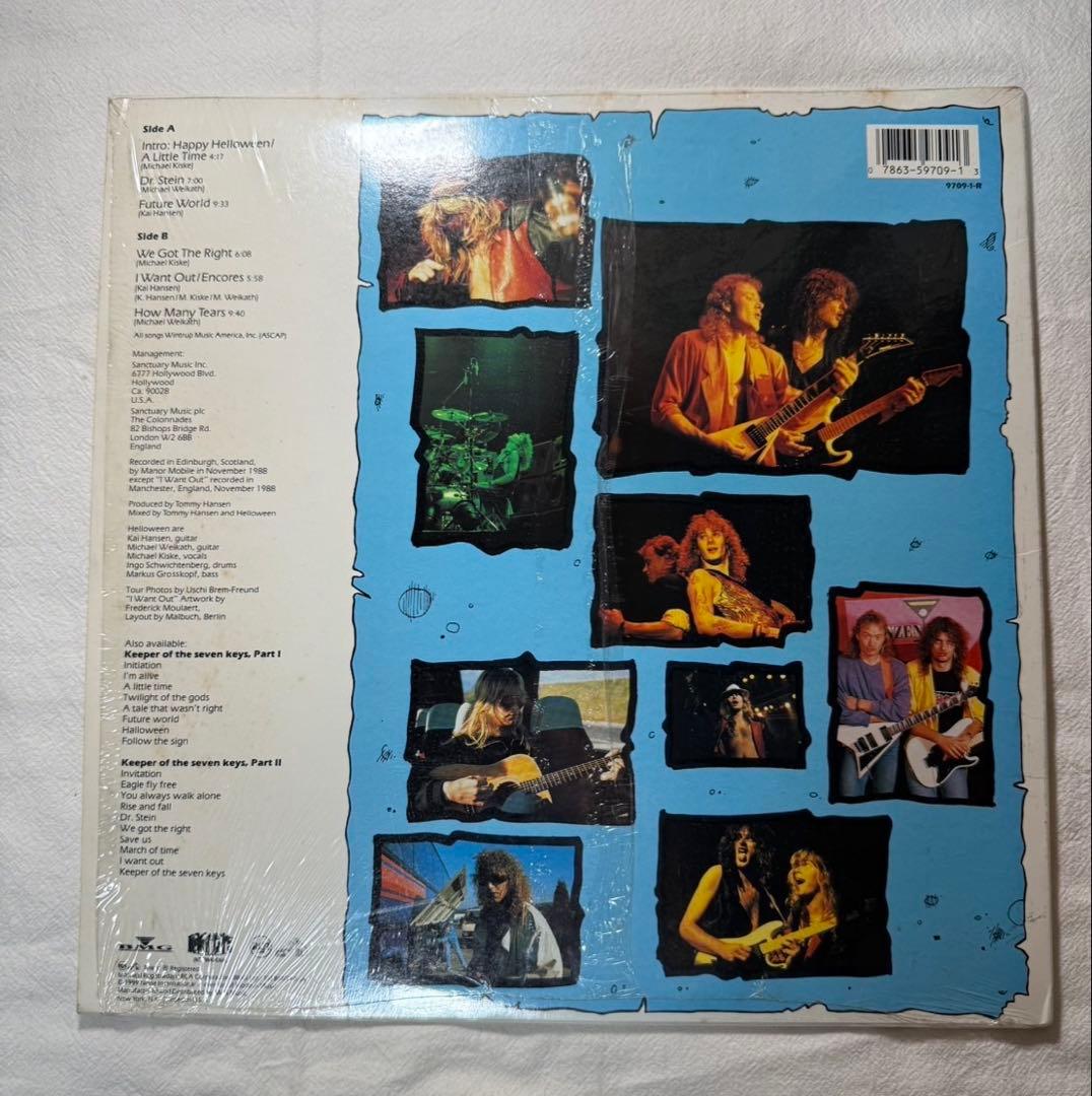 HELLOWEEN / I WANT OUT LIVE 12インチ LP