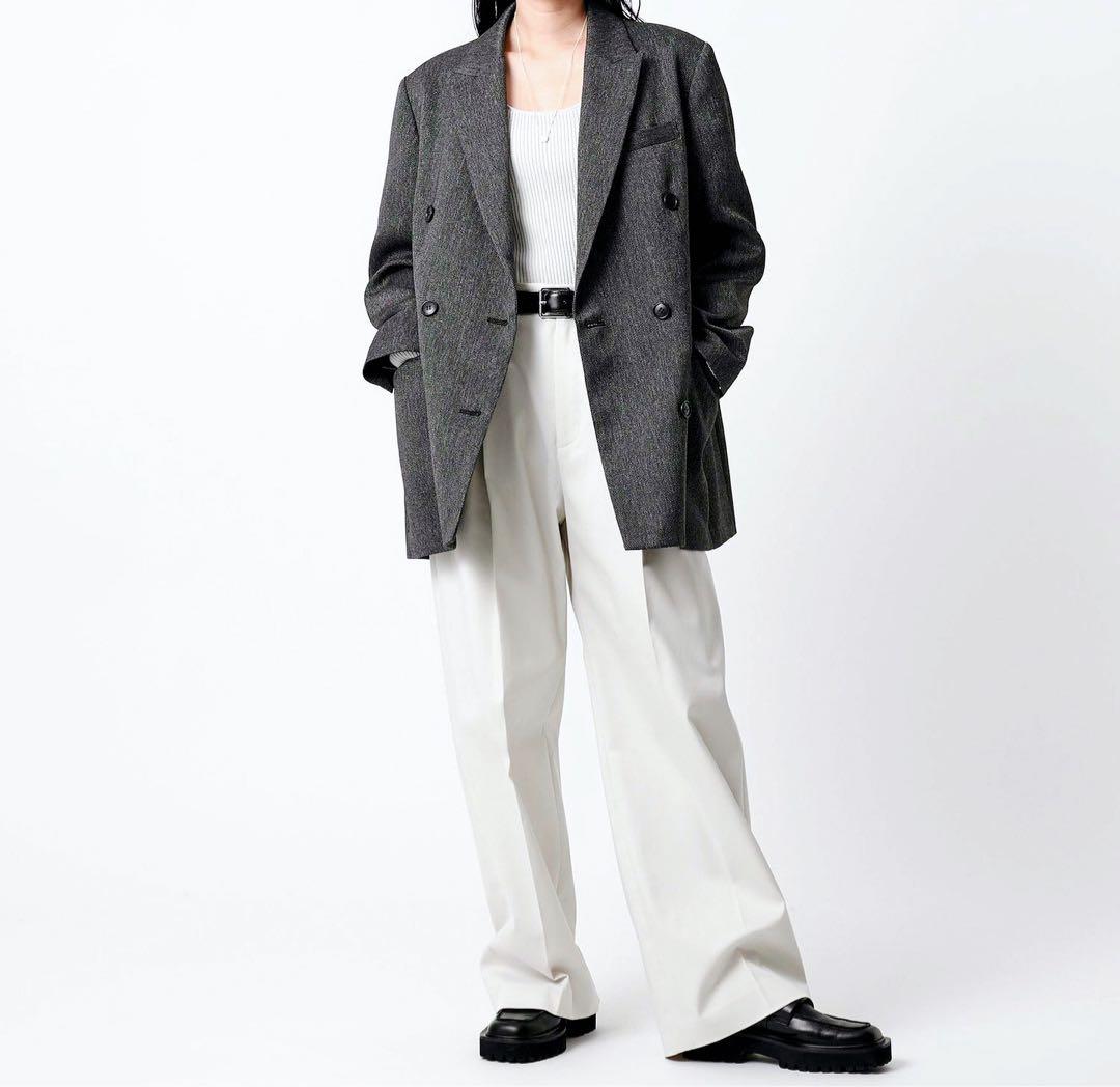 未使用級✨　MARW ユナイテッドアローズ　オーバー ダブル ジャケット グレー