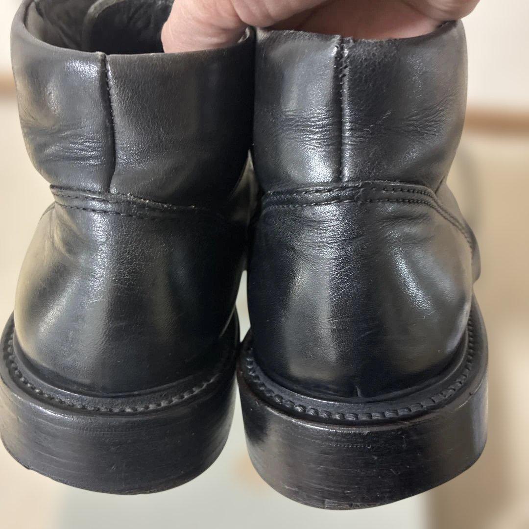 Silvano Mazza シルバノマッツァ　チャッカブーツ　 7 1/2 黒