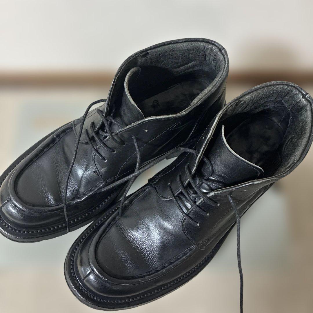 Silvano Mazza シルバノマッツァ　チャッカブーツ　 7 1/2 黒