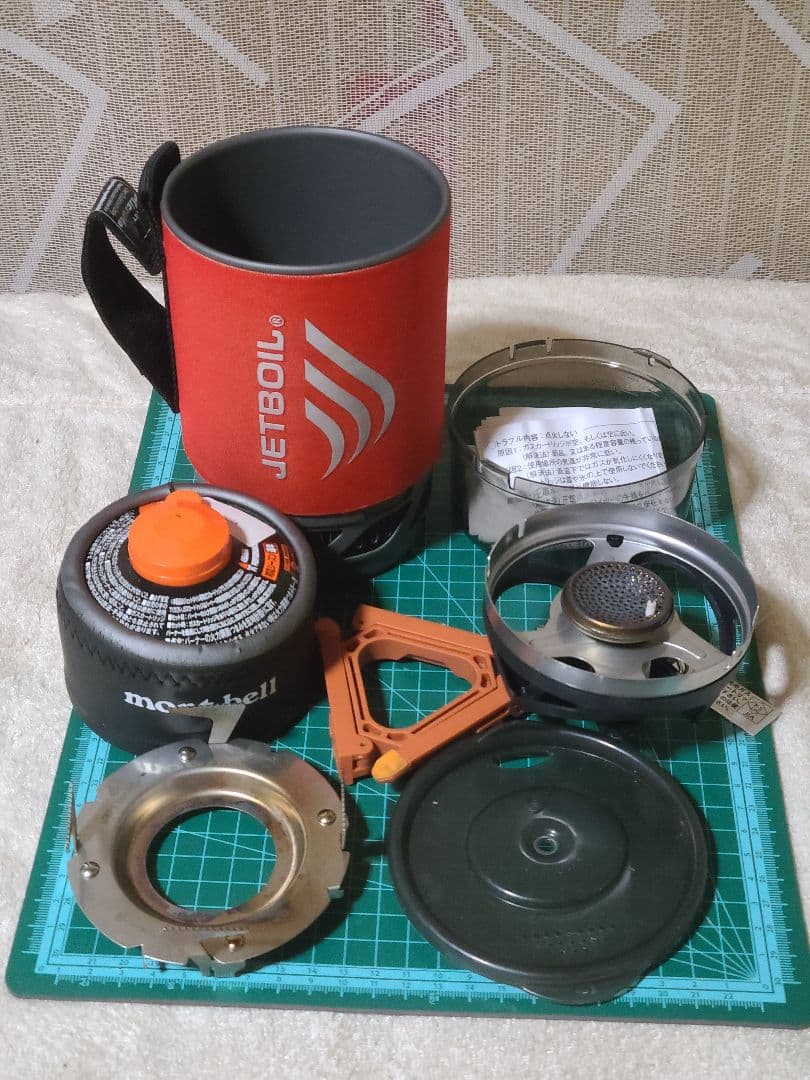 N*h様 JETBOIL マイクロモ 予備缶付属