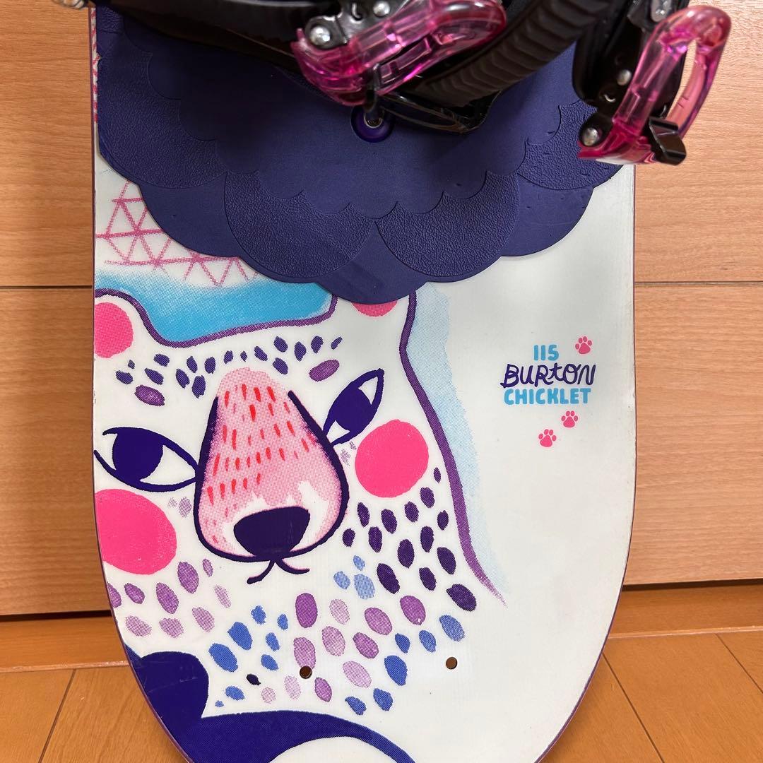 バートン チクレット スノーボードセット 115cm キッズ ジュニア
