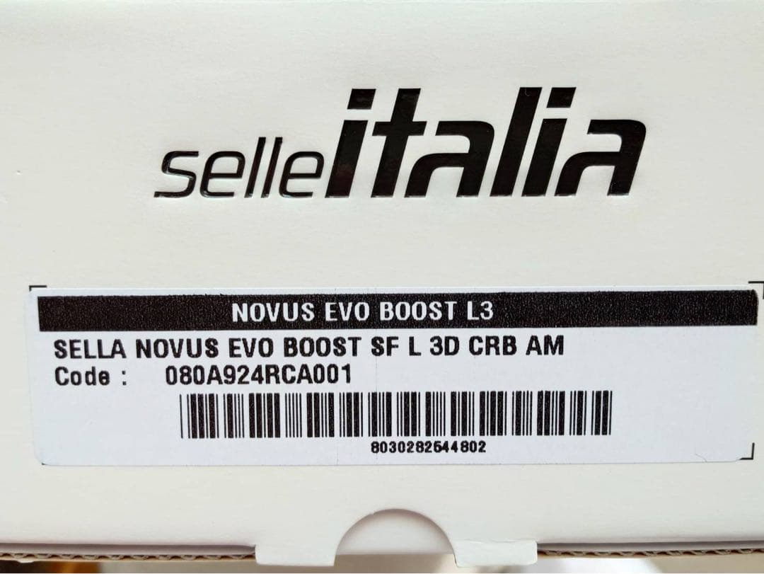 オマケ付selle Italia NOVUS BOOST EVO 3DKIT