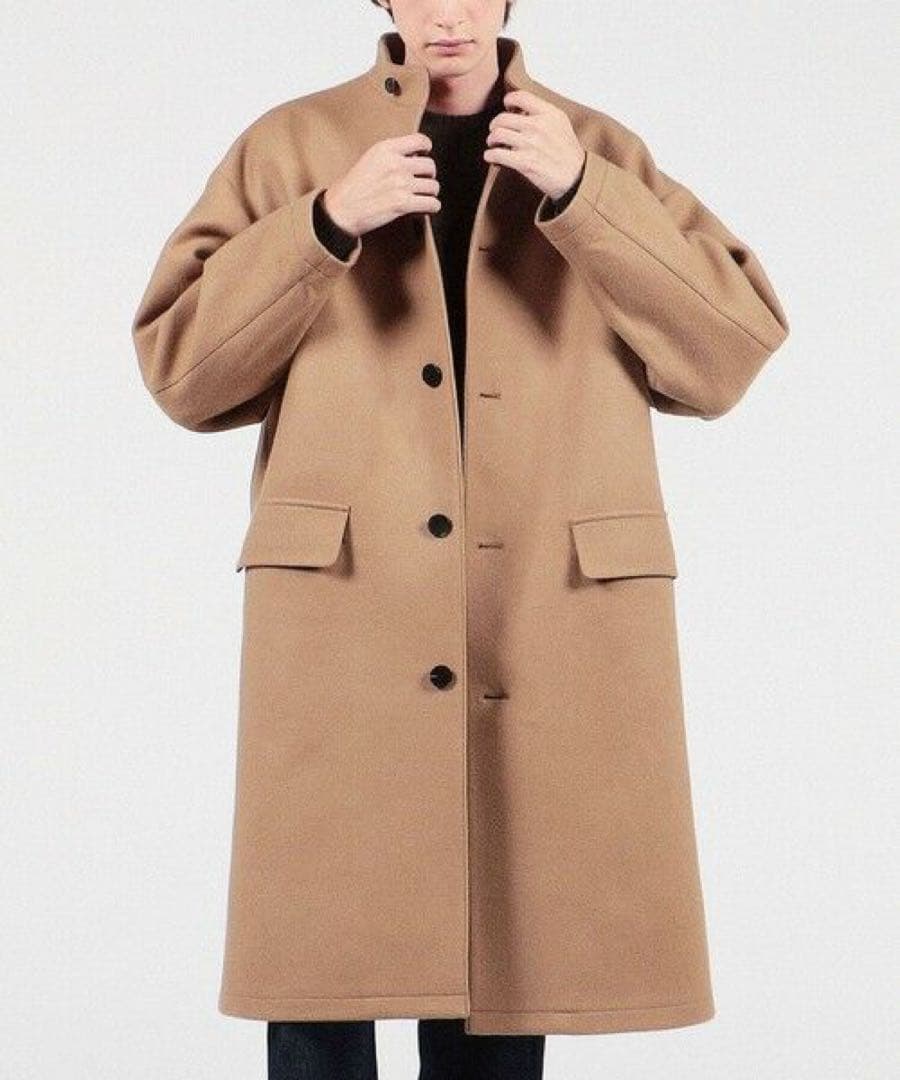 TOMORROWLAND スタンドカラーコート　ブラック　お値下げ不可