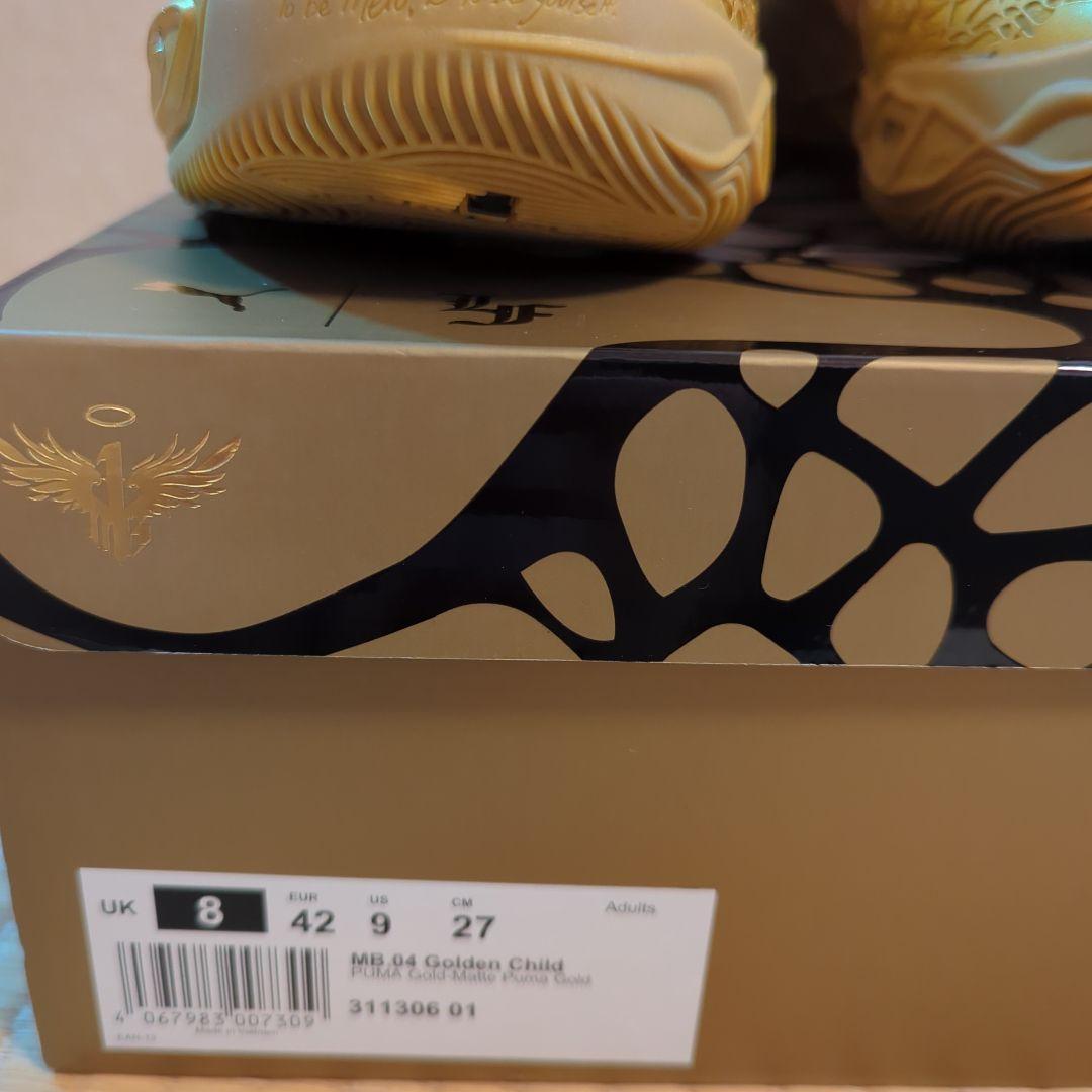 Puma MB.04 Golden Child 27cm US9 プーマ ラメロ