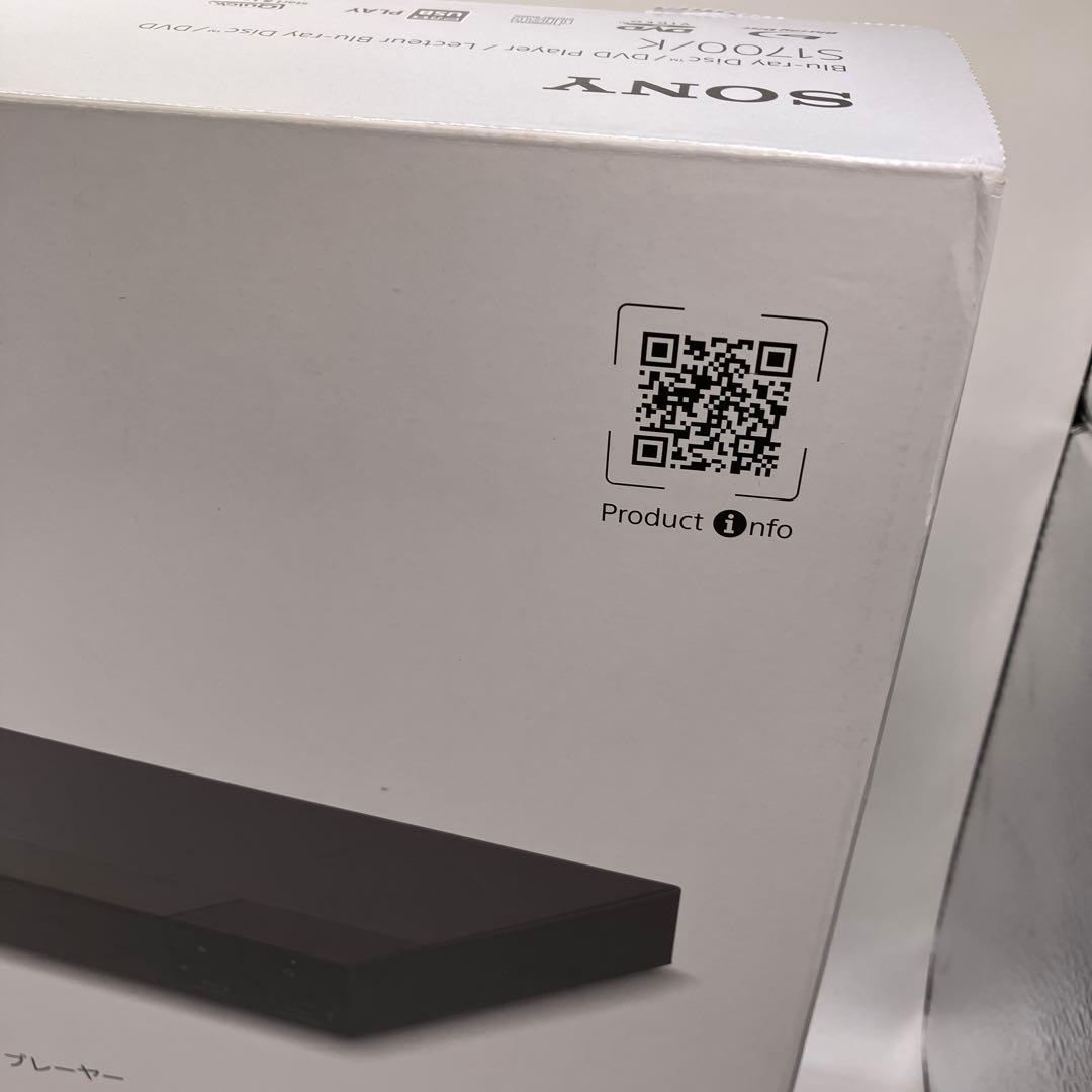 ソニー ブルーレイプレーヤー/DVD 2025年 BDP-S1700/K